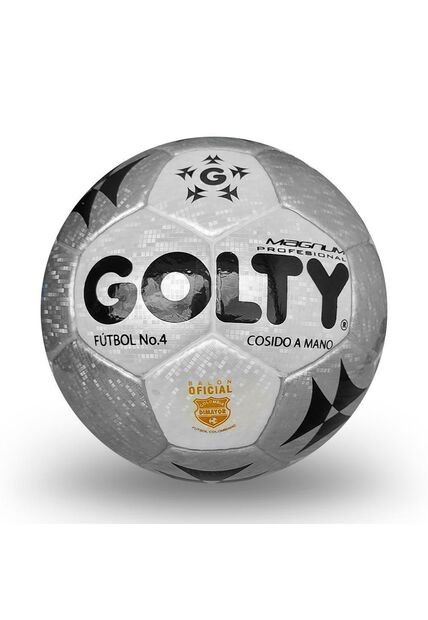 Balon Futbol Profesional Golty Magnum No.4-Plateado