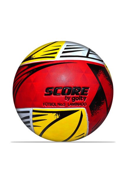 Balon Futbol Score By Golty Tribal #5-Rojo/Blanco