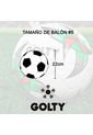 Balón Futbol Golty Profesional Origen Cosido 2022-Blanco de GOLTY