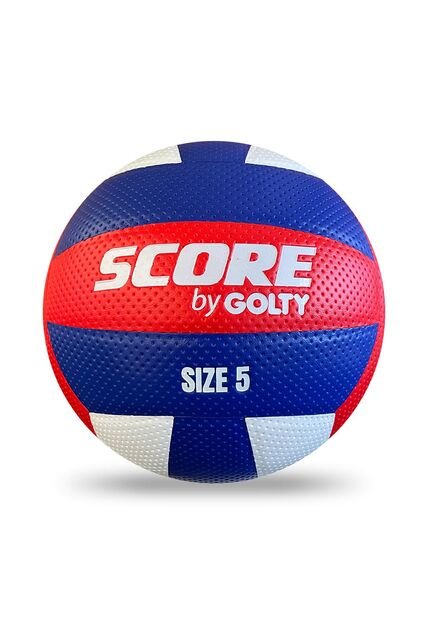 Balón Voleibol Score By Golty Laminado No.5-Blanco/Rojo