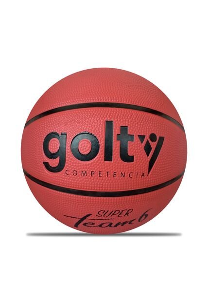 Balon Baloncesto Competition Golty Super Team #6-Naranja