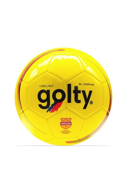 Balon Golty Futbol No Profesional Dorado-Amarillo