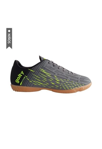 Zapatillas Golty Lisa Form New Future Niño-Negro/Amarillo