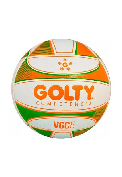 Balón Voleibol Golty Competencia Vgc5 No.5-Verde/Naranja
