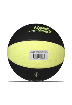 Balón Baloncesto Pro Golty Street Light No.7-Negro/Amarillo