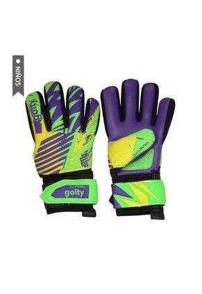 Guante Competencia Golty Quick Reflex Niño-Amarillo/Verde
