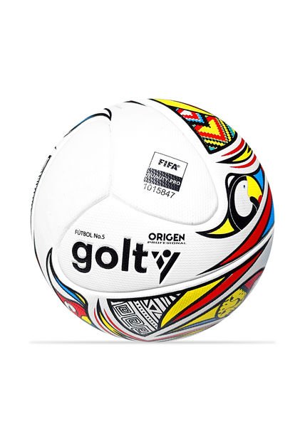 Balon Futbol Prof Golty Origen Thermotech #5 Fifa-Multicolor