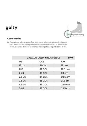 Zapatillas Golty Turf Formacion Dimension Niños-Azul