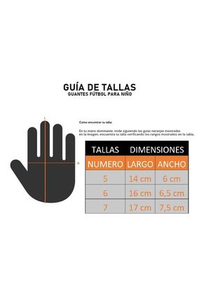 Guantes Golty Competition Para Niño-Azul