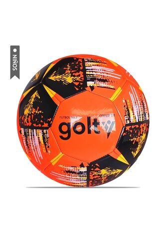 Balón Fútbol Golty Fundamentación Gambeta Niños No.3-Naranja GOLTY
