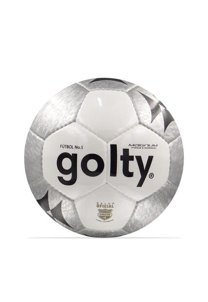Balón De Fútbol Golty Professional Magnum Gris No.5-Plateado