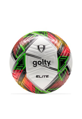 Balon De Futbol Pro Golty Elite Dualtech No.4-Negro/Naranja GOLTY