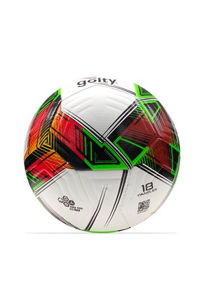 Balon De Futbol Pro Golty Elite Dualtech No.4-Negro/Naranja
