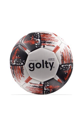 Balón Fútbol Golty Gambeta III No.5-Blanco/Negro GOLTY