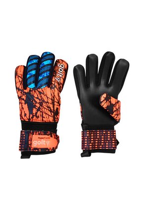 Guante De Fútbol Golty Hyperfaster Competencia-Naranja/Azul