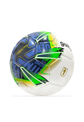 Balon De Futbol Coleccionable Golty Tributo No1-Blanco