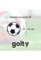 Balon De Futbol Coleccionable Golty Tributo No1-Blanco de GOLTY