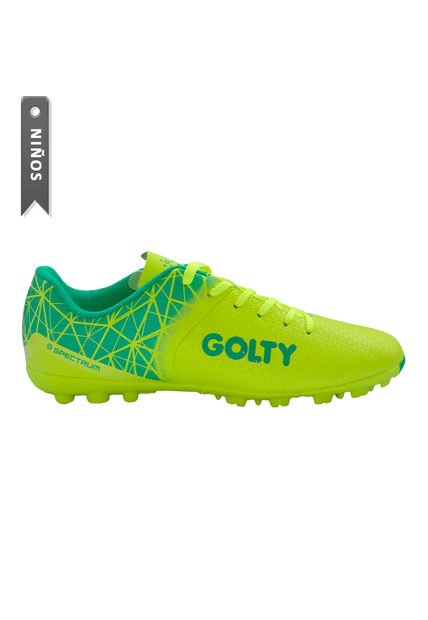 Zapatillas Golty Pro Spectrum Turf Formacion Niño-Limon