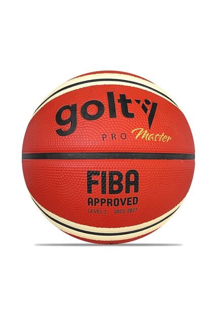 Balon Golty Pro Fiba Basket Master No.7-Naranja
