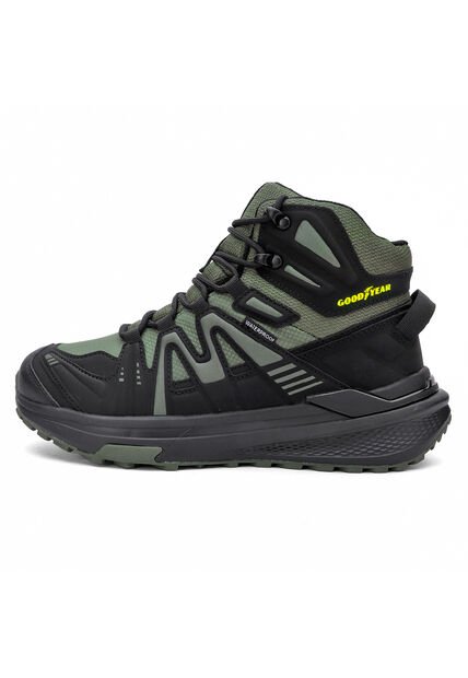 Botas Hombre Goodyear Verde/Negro WATERPROOF LUBBEN