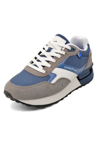 Tenis Hombre Goodyear Azul/Gris BONA-C Goodyear