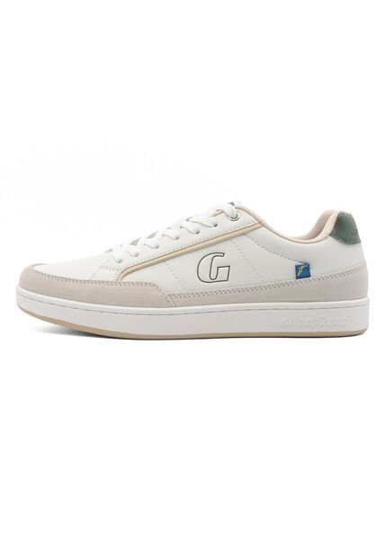 Tenis Hombre Goodyear Blanco/Beige ASTRA-A