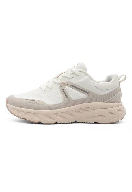 Tenis Goodyear Mujer Blanco-Rosa RUSSELL-B