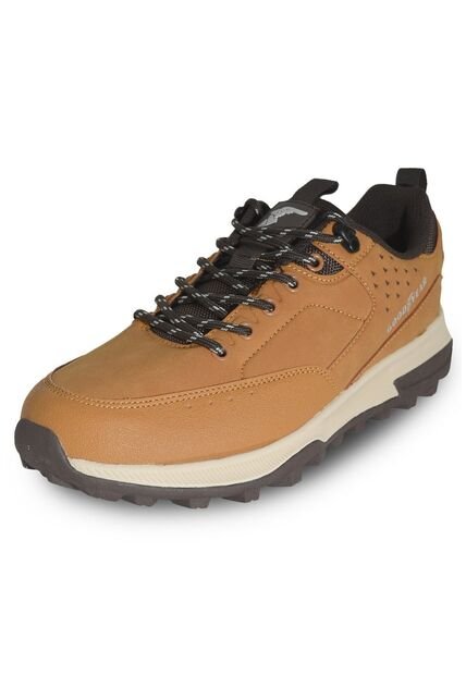 Tenis Hombre Goodyear Camel/Dk-Brown SENHO