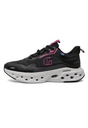 Tenis Goodyear Mujer Negro/Rosa DELANI-B