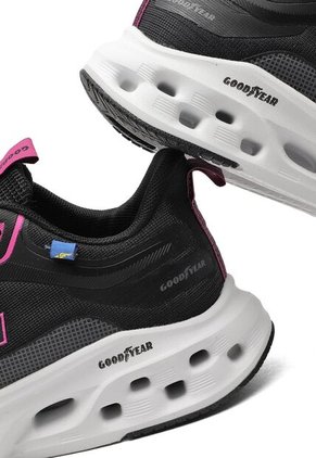 Tenis Goodyear Mujer Negro/Rosa DELANI-B