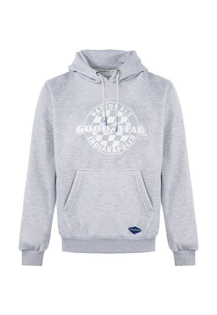 HOODIE GRIS/BLANCO GOODYEAR HUDSON-B