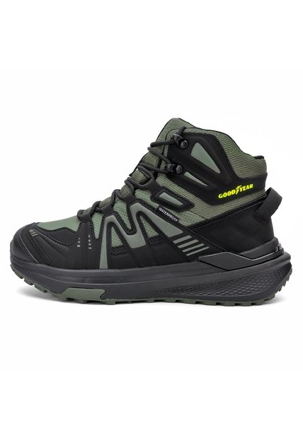 Botas Hombre Goodyear Verde/Negro WATERPROOF LUBBEN