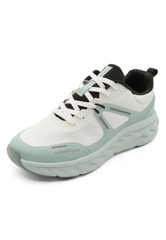 Tenis Goodyear Mujer Blanco/Verde RUSSELL-C Goodyear