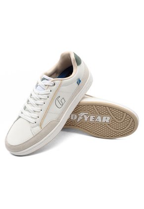 Tenis Hombre Goodyear Blanco/Beige ASTRA-A