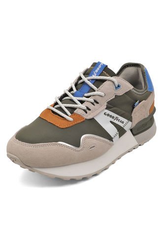 Tenis Hombre Goodyear Verde/Beige CRESTONE-C Goodyear