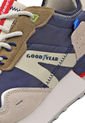 Tenis Hombre Goodyear Azul/Beige CRESTONE-B de Goodyear