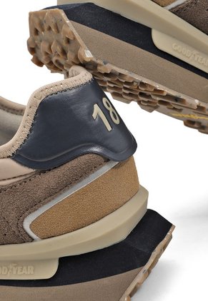 Tenis Hombre Goodyear Beige/Café CRESTONE-E