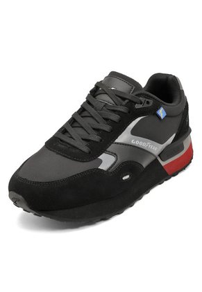 Tenis Hombre Goodyear Negro/Rojo BONA-A