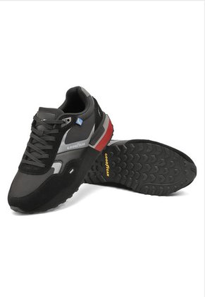 Tenis Hombre Goodyear Negro/Rojo BONA-A