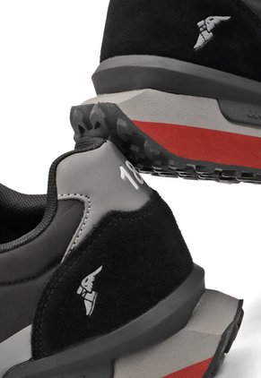 Tenis Hombre Goodyear Negro/Rojo BONA-A