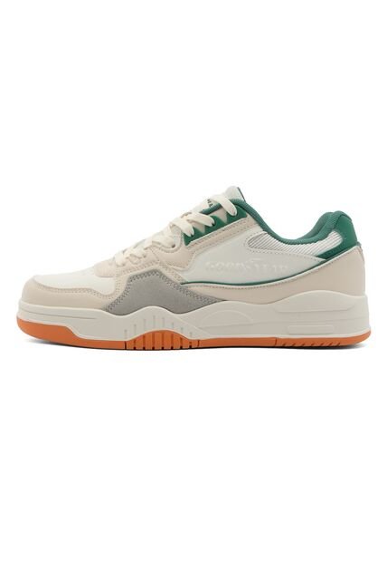 Tenis Hombre Goodyear Blanco- Beige LYONS-A