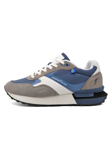 Tenis Hombre Goodyear Azul/Gris BONA-C