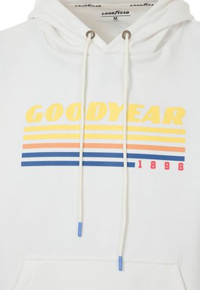 HOODIE BLANCO GOODYEAR OREGON-C