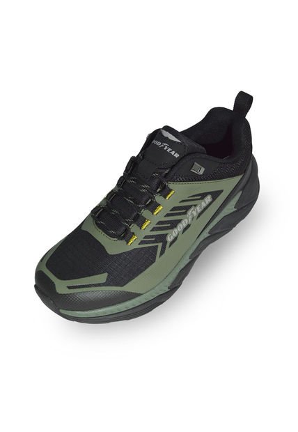 Tenis Hombre Goodyear Black/Olive VINSON
