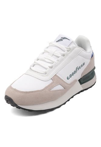 Tenis Hombre Goodyear Blanco/Verde HUBBARD-B Goodyear