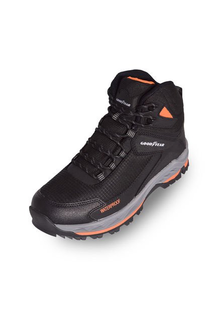 Bota Hombre Goodyear Black WATERPROOF FUJI