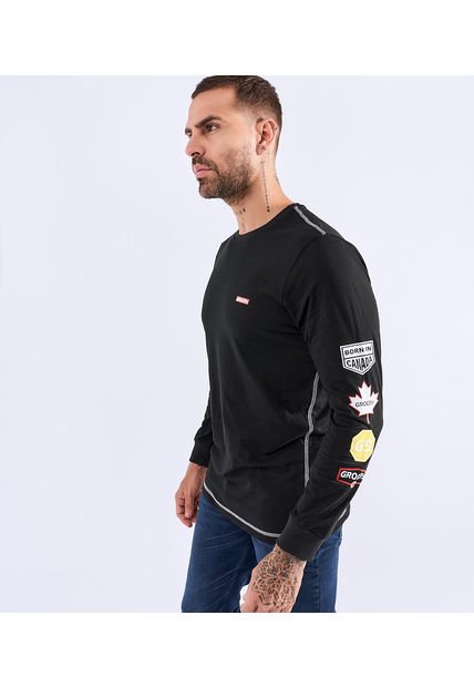 Buzo Para Hombre Slim Fit Groggy