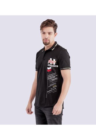 Polo Groggy Estampado Para Hombre GROGGY