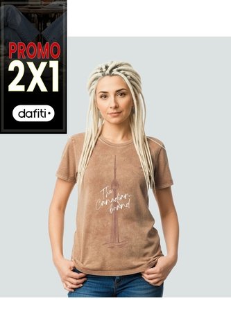 Camiseta Para Mujer Groggy GROGGY