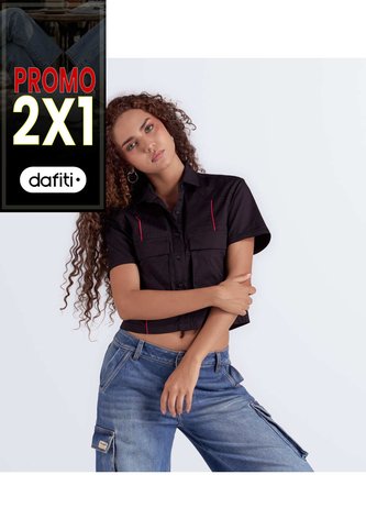 Blusa Crop Femenina Groggy GROGGY